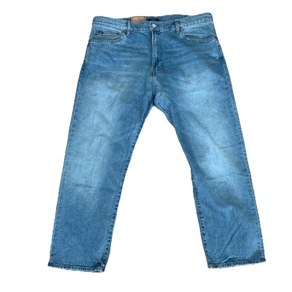 Polo Ralph Lauren Blue Jeans The Thompson Relaxed 40x30 Stretch NWT - Picture 1 of 16